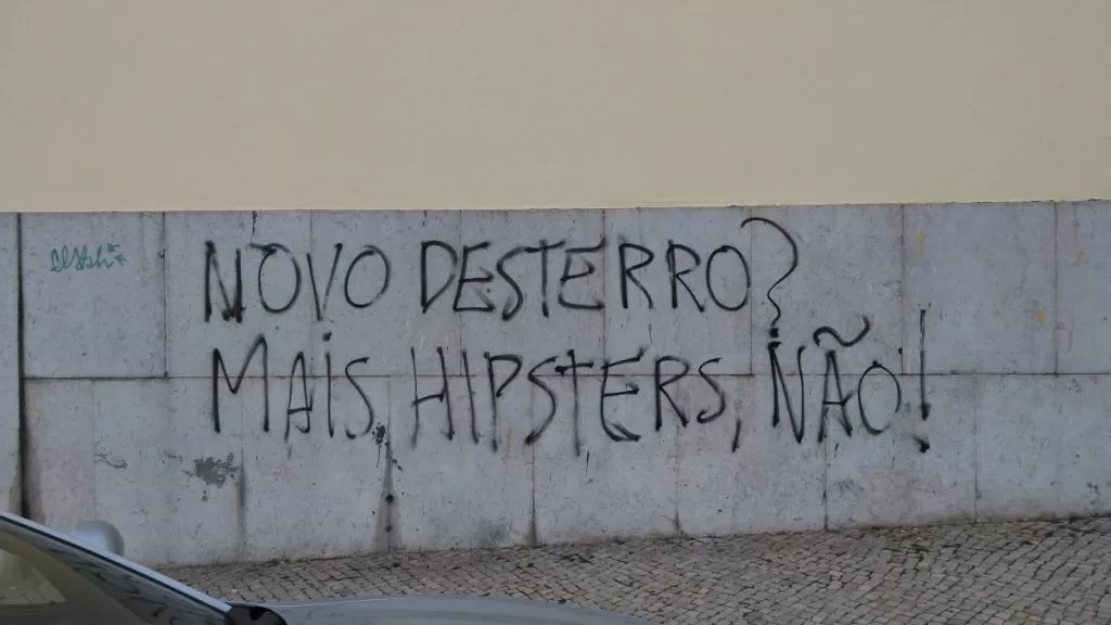 Provocação urbana, Novo Desterro? Mais hipsters, não!