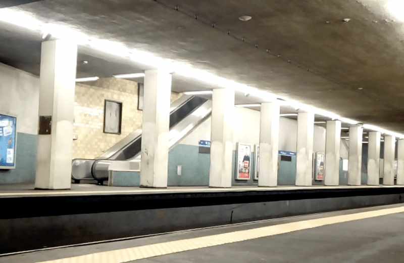 Música experimental no metro do Intendente