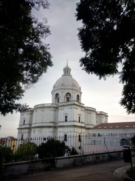 Panteão Nacional visto do Campo de Santa Clara