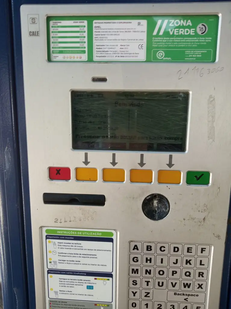 Parquímetro avariado, perigo eminente