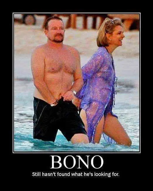 Bono ainda não encontrou o que anda à procura…