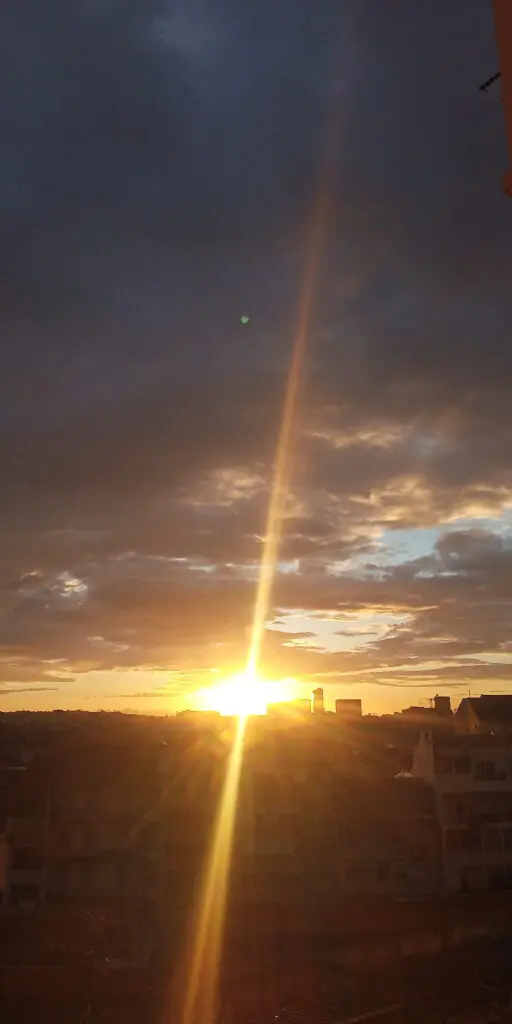 Fim de tarde radioso em Lisboa