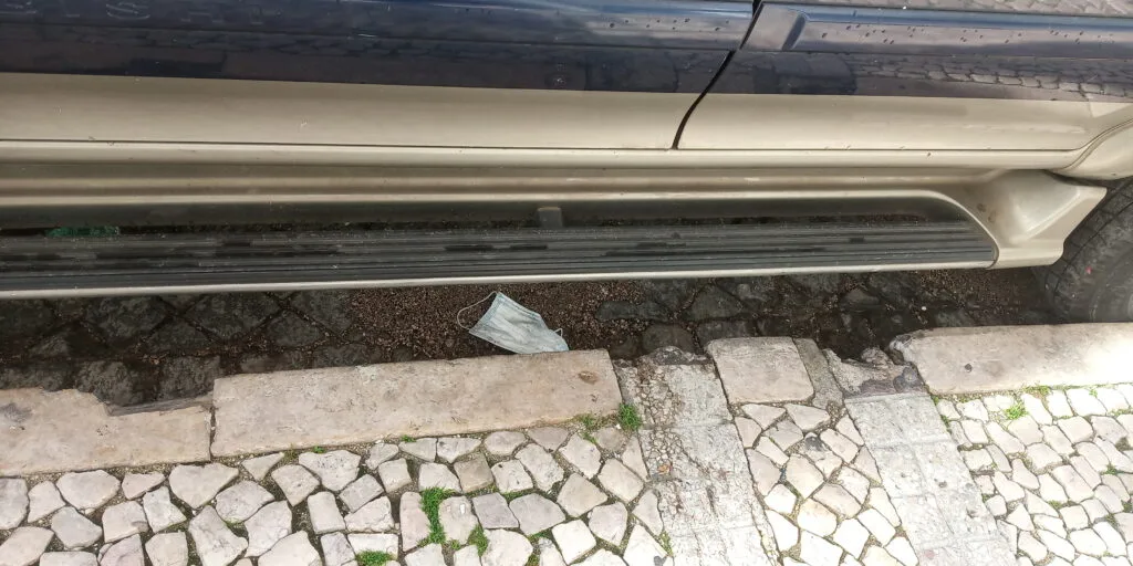 Máscara encurralada