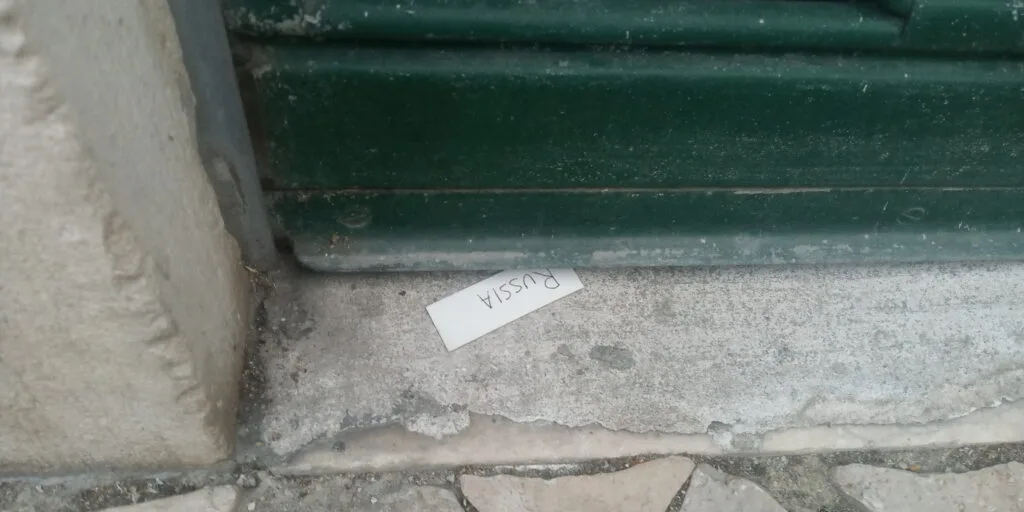 Infiltração russa no bairro