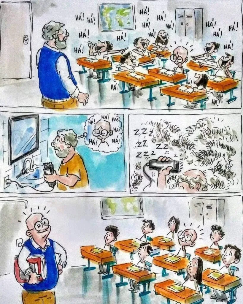 Para se ser um bom professor tem de se ser um professor bom