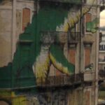 Grafíti na Fontes Pereira de Melo em Lisboa