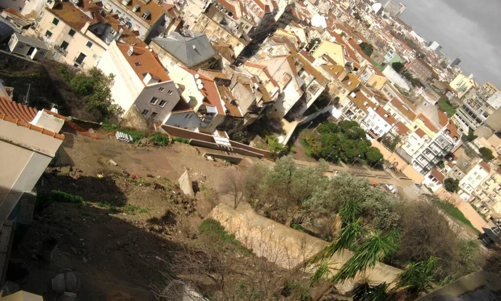O jardim da Cerca da Graça era assim antes das obras