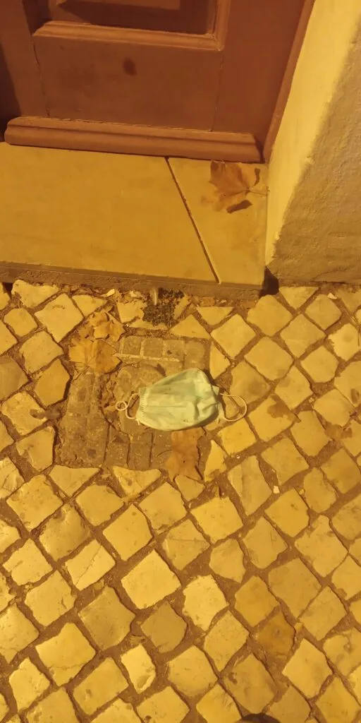 Máscara casca de banana