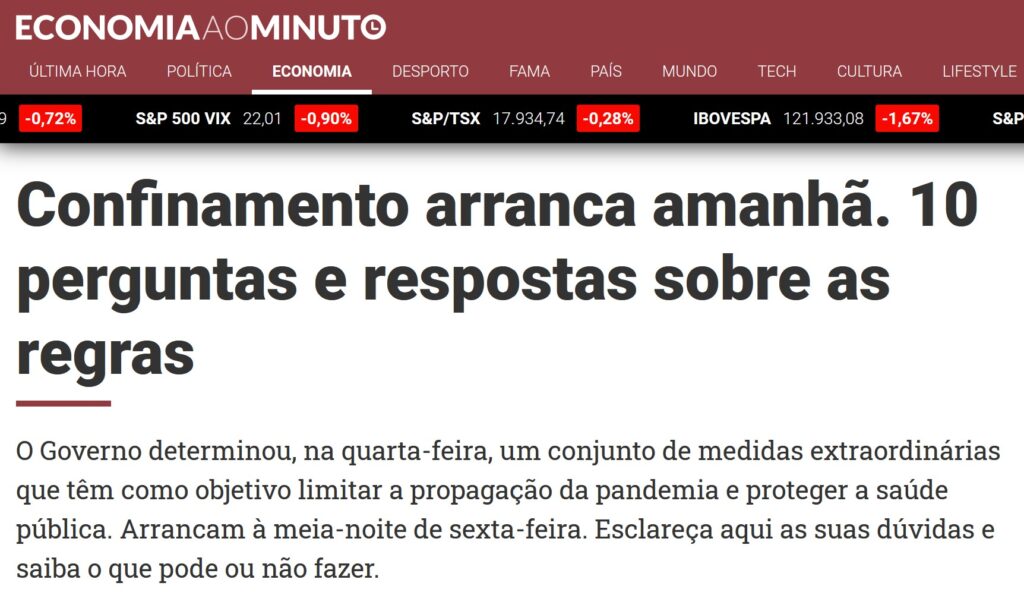 Notícias ao Minuto