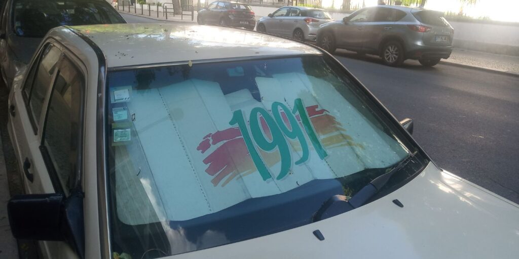 Carro de um cavaquista