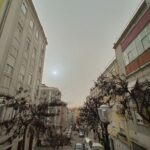 Céu de Lisboa amarelo
