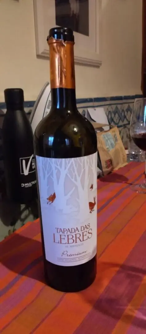 Tapada das Lebres (vinho tinto) está aprovado