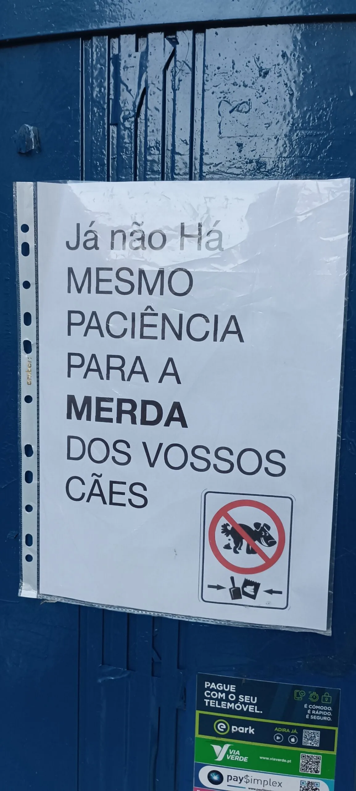 Pura ira escatológica