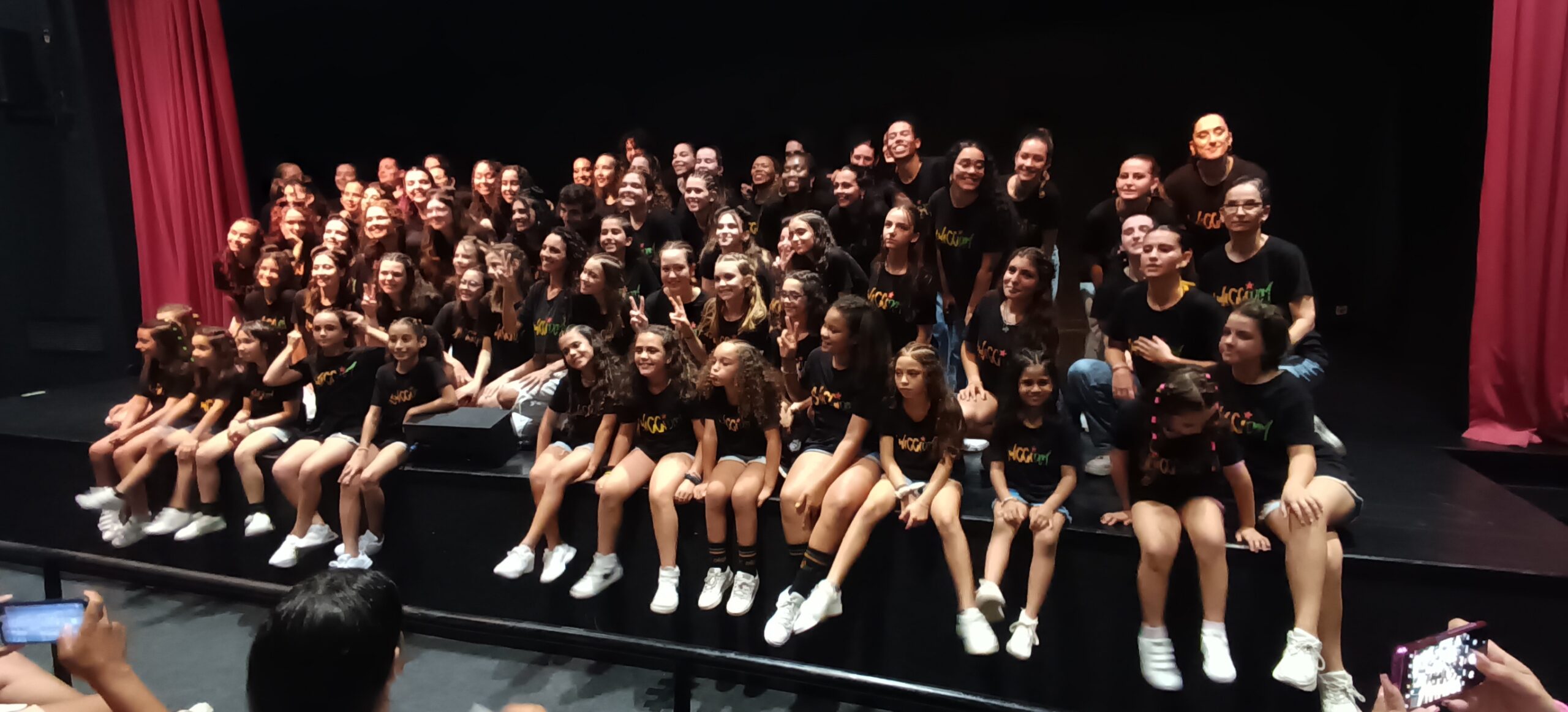 Swagga Dem, um grupo de dança bem disposto