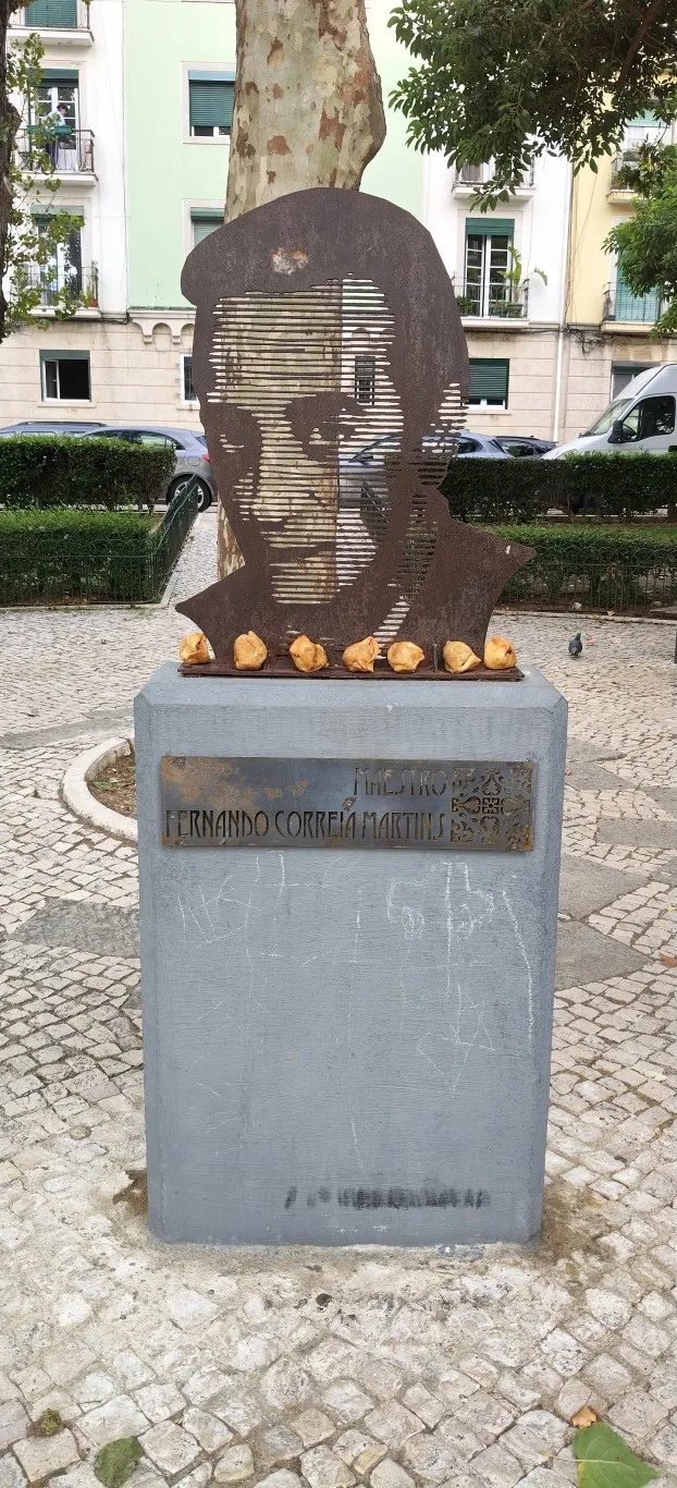 O maestro e as chamuças